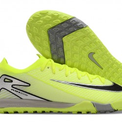 Nike Mercurial Vapor 16 Elite TF Hombre Chartreuse Gris Zapatos De Futbol