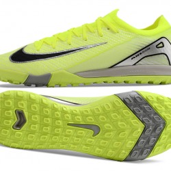 Nike Mercurial Vapor 16 Elite TF Hombre Chartreuse Gris Zapatos De Futbol