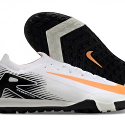 Nike Mercurial Vapor 16 Elite TF Hombre Gris Blanco Zapatos De Futbol