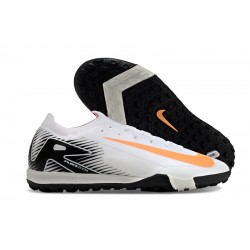 Nike Mercurial Vapor 16 Elite TF Hombre Gris Blanco Zapatos De Futbol