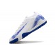 Calidad superior  Nike Mercurial Vapor 16 Elite TF Hombre Blanco Azul Zapatos De Futbol