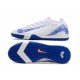 Calidad superior  Nike Mercurial Vapor 16 Elite TF Hombre Blanco Azul Zapatos De Futbol