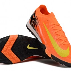 Nike Mercurial Vapor 16 Elite TF Naranja Negro Zapatos De Futbol
