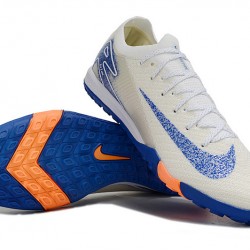 Nike Mercurial Vapor 16 Elite TF Naranja Blanco Hombre Zapatos De Futbol