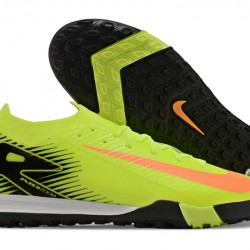 Nike Mercurial Vapor 16 Elite TF Naranja y Chartreuse Hombre Zapatos De Futbol