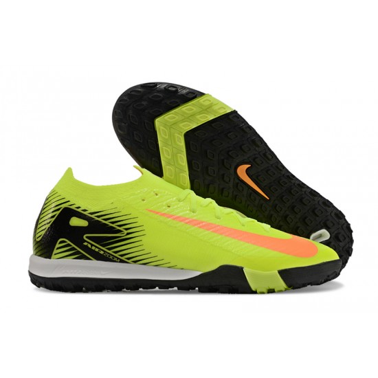 Tienda  Nike Mercurial Vapor 16 Elite TF Naranja y Chartreuse Hombre Zapatos De Futbol
