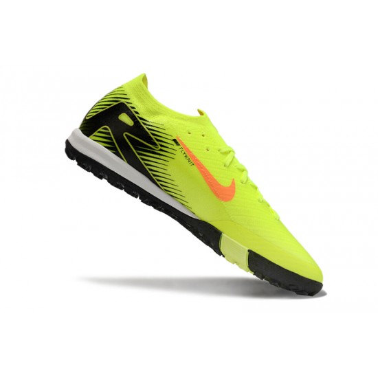 Tienda  Nike Mercurial Vapor 16 Elite TF Naranja y Chartreuse Hombre Zapatos De Futbol