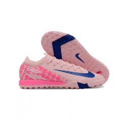 Nike Mercurial Vapor 16 Elite TF Rosa Azul Hombre Zapatos De Futbol