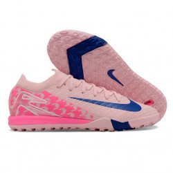 Nike Mercurial Vapor 16 Elite TF Rosa Azul Hombre Zapatos De Futbol