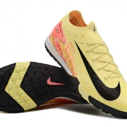 Nike Mercurial Vapor 16 Elite TF Rosa y Amarillo Hombre Zapatos De Futbol