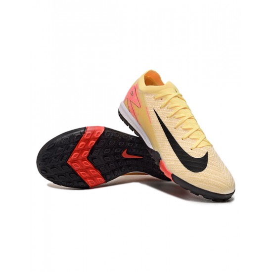 Tienda  Nike Mercurial Vapor 16 Elite TF Rojo Amarillo Hombre Zapatos De Futbol