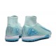 Explorar  Nike Mercurial Superfly 10 Elite TF Ltblue Blanco Hombre Zapatos De Futbol