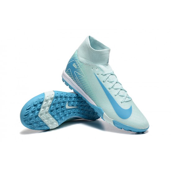 Explorar  Nike Mercurial Superfly 10 Elite TF Ltblue Blanco Hombre Zapatos De Futbol