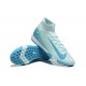 Explorar  Nike Mercurial Superfly 10 Elite TF Ltblue Blanco Hombre Zapatos De Futbol