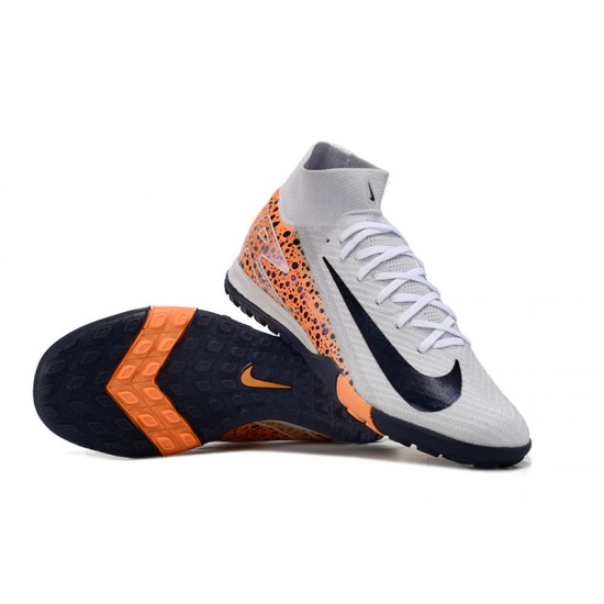 Explorar  Nike Mercurial Superfly 10 Elite TF Blanco Naranja Zapatos De Futbol