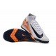 Explorar  Nike Mercurial Superfly 10 Elite TF Blanco Naranja Zapatos De Futbol