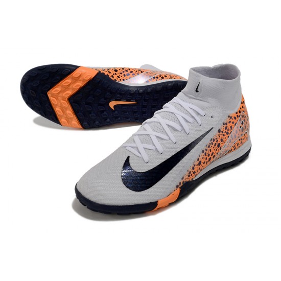 Explorar  Nike Mercurial Superfly 10 Elite TF Blanco Naranja Zapatos De Futbol