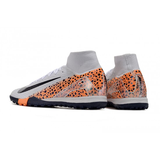 Explorar  Nike Mercurial Superfly 10 Elite TF Blanco Naranja Zapatos De Futbol
