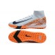 Comprar  Nike Mercurial Superfly 10 Elite TF Blanco Naranja Hombre Zapatos De Futbol