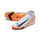 Comprar  Nike Mercurial Superfly 10 Elite TF Blanco Naranja Hombre Zapatos De Futbol