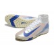 Comprar ahora  Nike Mercurial Superfly 10 Elite TF Blanco y Azul Zapatos De Futbol