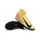 Comprar  Nike Mercurial Superfly 10 Elite TF Yelleow Negro Hombre Zapatos De Futbol