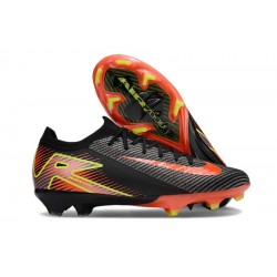 Hombre/Mujer Nike Mercurial Vapor 16 Elite FG Negro Naranja Zapatos De Futbol