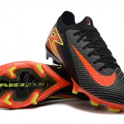 Hombre/Mujer Nike Mercurial Vapor 16 Elite FG Negro Naranja Zapatos De Futbol