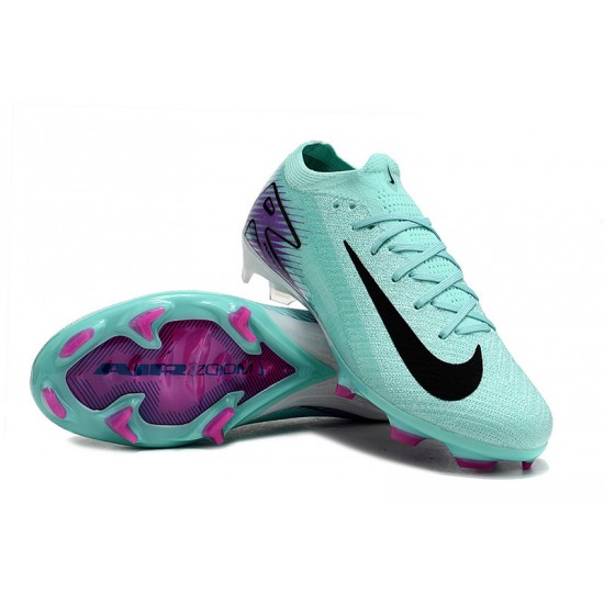 Descubrir  Hombre/Mujer Nike Mercurial Vapor 16 Elite FG Negro y Púrpura Zapatos De Futbol
