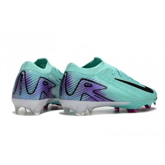 Descubrir  Hombre/Mujer Nike Mercurial Vapor 16 Elite FG Negro y Púrpura Zapatos De Futbol