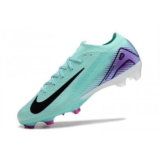Descubrir  Hombre/Mujer Nike Mercurial Vapor 16 Elite FG Negro y Púrpura Zapatos De Futbol