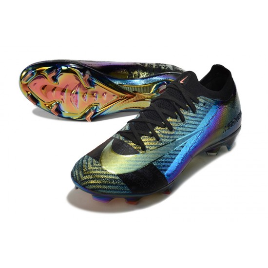Calidad superior  Hombre/Mujer Nike Mercurial Vapor 16 Elite FG Azul Púrpura Zapatos De Futbol