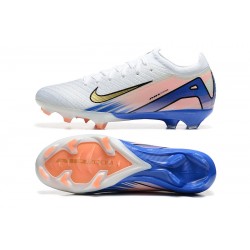 Hombre/Mujer Nike Mercurial Vapor 16 Elite FG Azul y Blanco Zapatos De Futbol