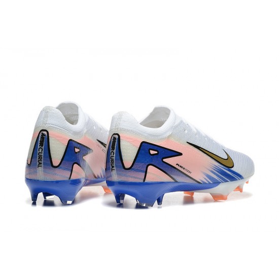 Comprar  Hombre/Mujer Nike Mercurial Vapor 16 Elite FG Azul y Blanco Zapatos De Futbol