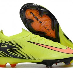 Hombre/Mujer Nike Mercurial Vapor 16 Elite FG Chartreuse y Naranja Zapatos De Futbol