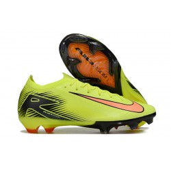 Hombre/Mujer Nike Mercurial Vapor 16 Elite FG Chartreuse y Naranja Zapatos De Futbol