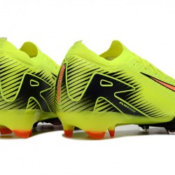 Hombre/Mujer Nike Mercurial Vapor 16 Elite FG Chartreuse y Naranja Zapatos De Futbol