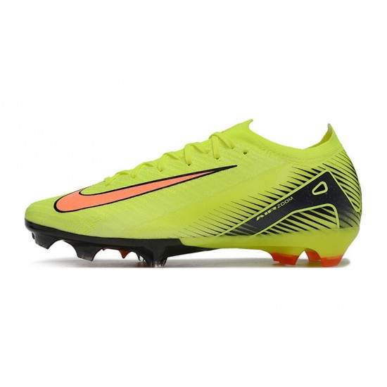 Comprar  Hombre/Mujer Nike Mercurial Vapor 16 Elite FG Chartreuse y Naranja Zapatos De Futbol