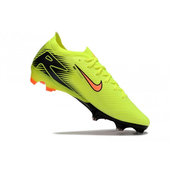 Comprar  Hombre/Mujer Nike Mercurial Vapor 16 Elite FG Chartreuse y Naranja Zapatos De Futbol