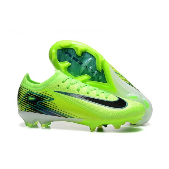 Descubrir  Hombre/Mujer Nike Mercurial Vapor 16 Elite FG Neongreen y Negro Zapatos De Futbol