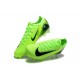 Descubrir  Hombre/Mujer Nike Mercurial Vapor 16 Elite FG Neongreen y Negro Zapatos De Futbol
