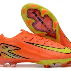 Hombre/Mujer Nike Mercurial Vapor 16 Elite FG Naranja Amarillo Zapatos De Futbol