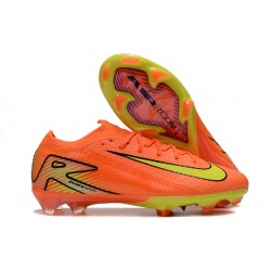 Hombre/Mujer Nike Mercurial Vapor 16 Elite FG Naranja Amarillo Zapatos De Futbol
