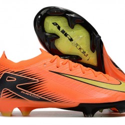 Hombre/Mujer Nike Mercurial Vapor 16 Elite FG Naranja y Amarillo Zapatos De Futbol