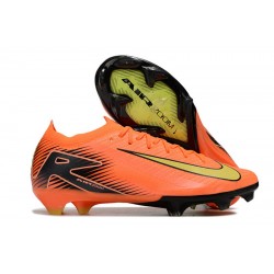 Hombre/Mujer Nike Mercurial Vapor 16 Elite FG Naranja y Amarillo Zapatos De Futbol