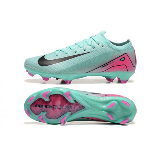 Calidad superior  Hombre/Mujer Nike Mercurial Vapor 16 Elite FG Rosa Negro Zapatos De Futbol