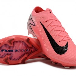 Hombre/Mujer Nike Mercurial Vapor 16 Elite FG Rosa Negro Zapatos De Futbol