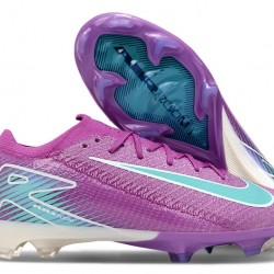 Hombre/Mujer Nike Mercurial Vapor 16 Elite FG Púrpura y Azul Zapatos De Futbol