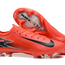 Hombre/Mujer Nike Mercurial Vapor 16 Elite FG Rojo y Negro Zapatos De Futbol
