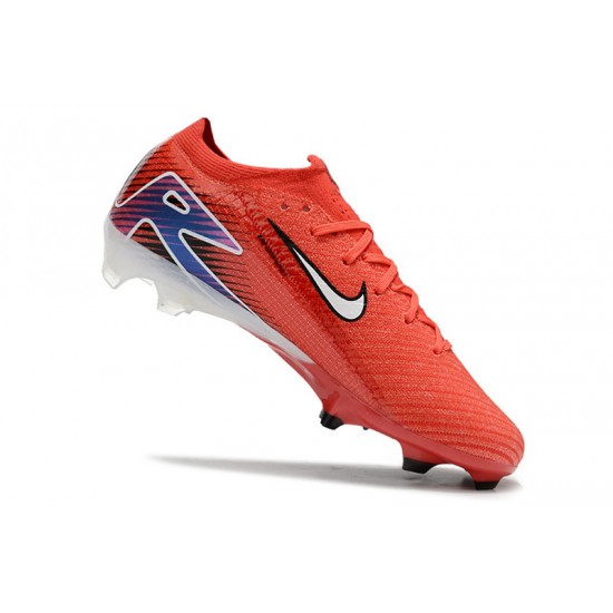 Tienda  Hombre/Mujer Nike Mercurial Vapor 16 Elite FG Rojo y Blanco Zapatos De Futbol